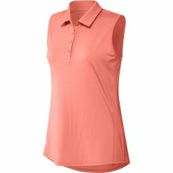 Adidas Golf Adidas Womens Ultimate Solid Sleeveless Polo -Clubs Shop HS2468 05654.1678915484