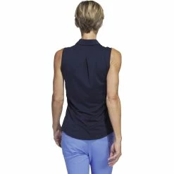 Adidas Golf Adidas Womens Ultimate Solid Sleeveless Polo -Clubs Shop HS3137 01 29896.1678915484