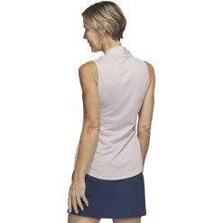 Adidas Golf Adidas Womens Two Color Ottoman Sleeveless Polo -Clubs Shop HT1250 01 70582.1678917474