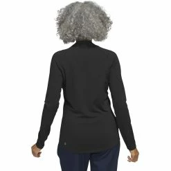 Adidas Golf Adidas Womens Ultimate 365 Solid Quarter Zip Mock -Clubs Shop HY3970 01 66793.1678917832