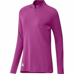 Adidas Golf Adidas Womens Ultimate 365 Solid Quarter Zip Mock -Clubs Shop HY3972 98868.1678917832