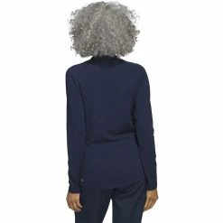 Adidas Golf Adidas Womens Ultimate 365 Solid Quarter Zip Mock -Clubs Shop HY3974 01 74609.1678917832