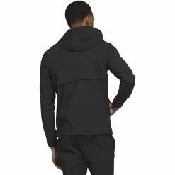 Adidas Golf Adidas Ripstop Quarter Zip Pullover Hoodie -Clubs Shop HY5380 01 29461.1676398240