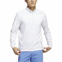 Adidas Golf Adidas Elevated Quarter Zip Pullover -Clubs Shop IB4536 94513.1676398371