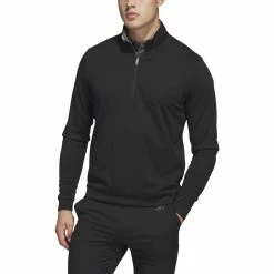 Adidas Golf Adidas Elevated Quarter Zip Pullover -Clubs Shop IB4537 07723.1676398371