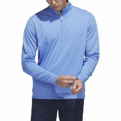 Adidas Golf Adidas Elevated Quarter Zip Pullover -Clubs Shop IB4538 12290.1676398371