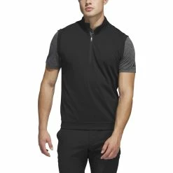 Adidas Golf Adidas Elevated Quarter Zip Pullover Vest -Clubs Shop IB4542 40715.1676398602