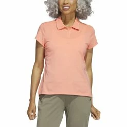 Adidas Golf Adidas Womens Go-To Heathered Polo -Clubs Shop IB6050 34210.1678917597