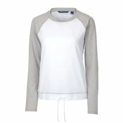 Cutter & Buck Ladies Response Hybrid Top -Clubs Shop LCC00003 WH MANN HG 53786.1649709751
