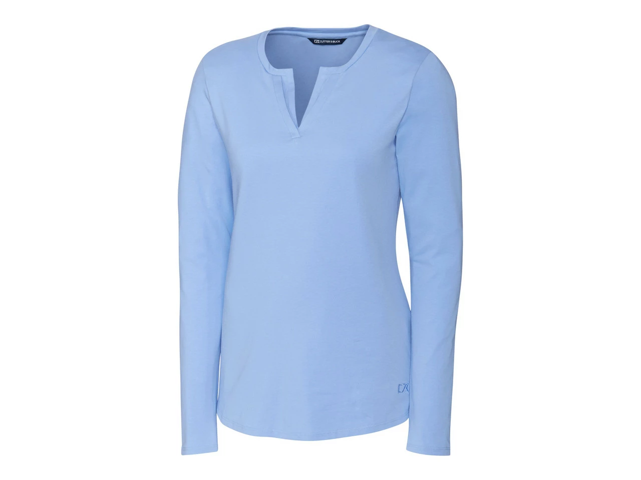 Cutter & Buck Ladies Long Sleeve Avail Double V-Neck Shirt 9 Cutter & Buck Ladies Long Sleeve Avail Double V-Neck Shirt - Image 7