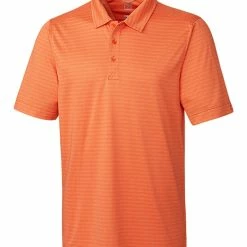 Cutter & Buck Cascade Melange Stripe Polo -Clubs Shop MCK00058 CGH MANN HG 28433.1633547890