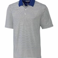 Cutter & Buck Surge Stripe Polo -Clubs Shop MCK00063 WHTR MANN HG 98500.1631832228