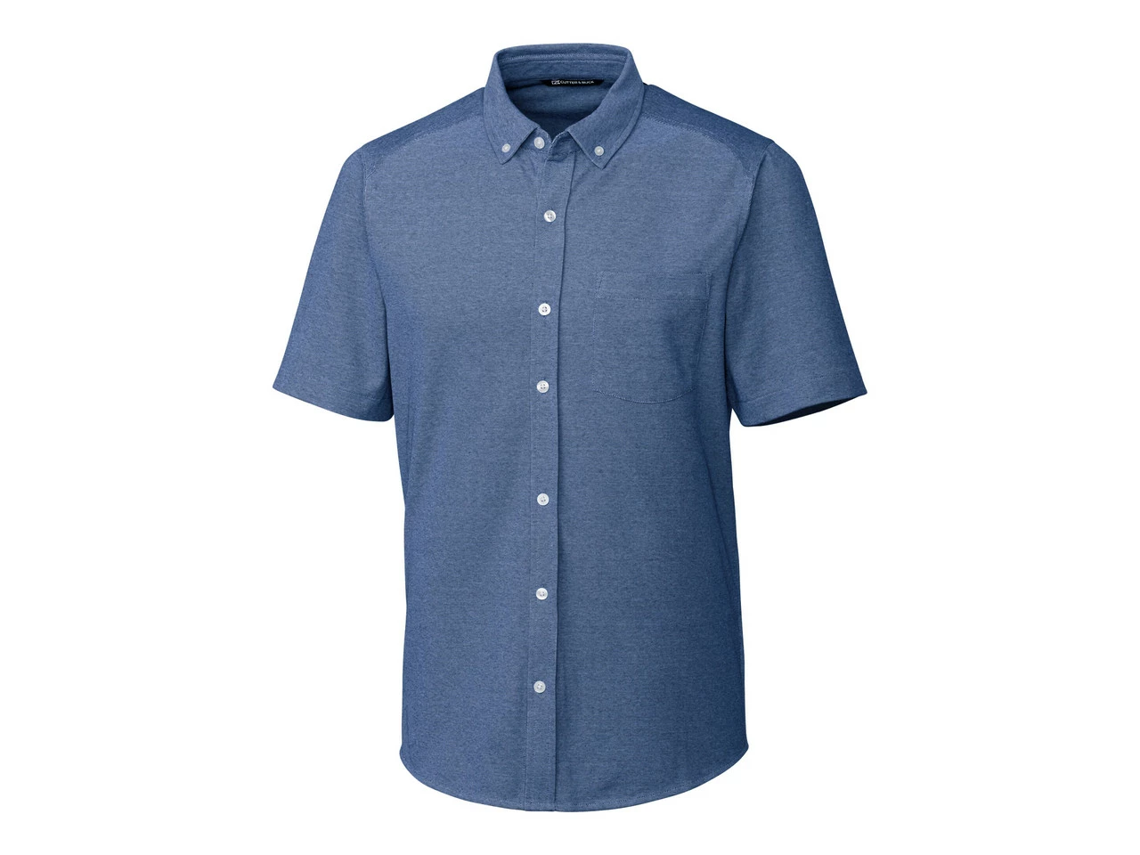 Cutter & Buck Reach Oxford Short-Sleeve Shirt 4 Cutter & Buck Reach Oxford Short-Sleeve Shirt - Image 2