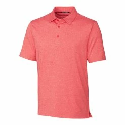 Cutter & Buck Forge Heather Polo -Clubs Shop MCK01050 MHT MANN HG 72786.1669060356