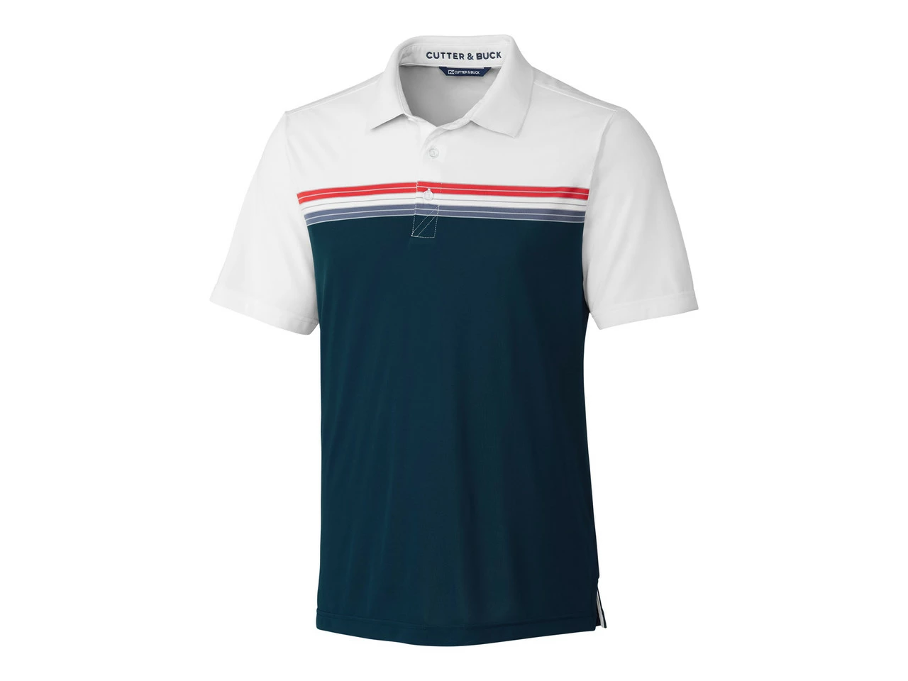 Cutter & Buck Alki Sport Stripe Polo 7 Cutter & Buck Alki Sport Stripe Polo - Image 5