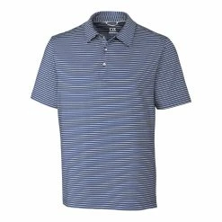 Cutter & Buck Cutter And Buck Division Stripe Polo -Clubs Shop MCK09372 TBPOL MANN HG 69307.1634071792