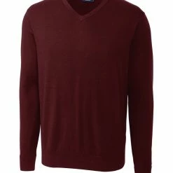 Cutter & Buck Lakemont V-Neck Sweater - Big & Tall -Clubs Shop MCS07726 BRD MANN HG 00928.1668799367