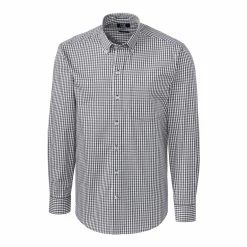 Cutter & Buck Stretch Gingham Shirt -Clubs Shop MCW00143 CC MANN HG 68125.1669061370