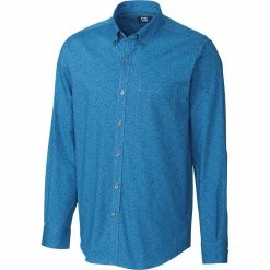 Cutter & Buck Strive Leaf Print Shirt 7 Cutter & Buck Strive Leaf Print Shirt -Clubs Shop MCW00207 CMR MANN HG 81968.1669062126
