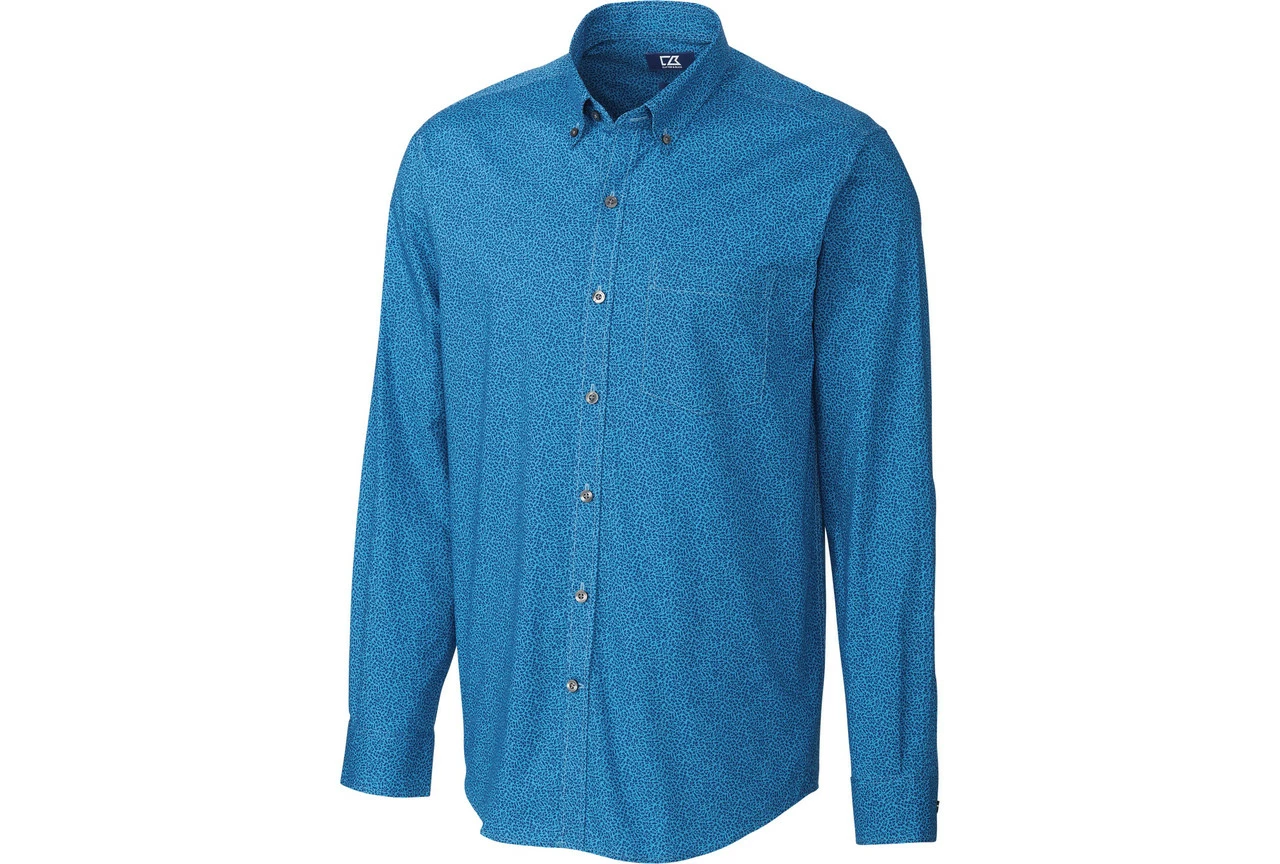 Cutter & Buck Strive Leaf Print Shirt 5 Cutter & Buck Strive Leaf Print Shirt - Image 3