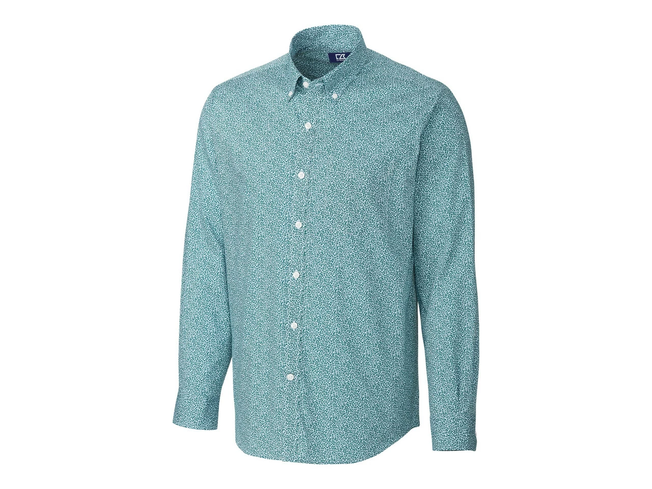 Cutter & Buck Strive Leaf Print Shirt 4 Cutter & Buck Strive Leaf Print Shirt - Image 2