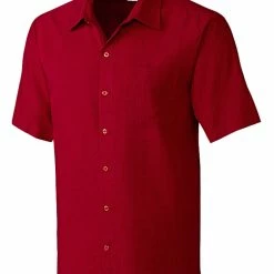 Cutter & Buck Short Sleeve Solana Check Polo -Clubs Shop MCW09520 CDR MANN HG 98690.1668640455