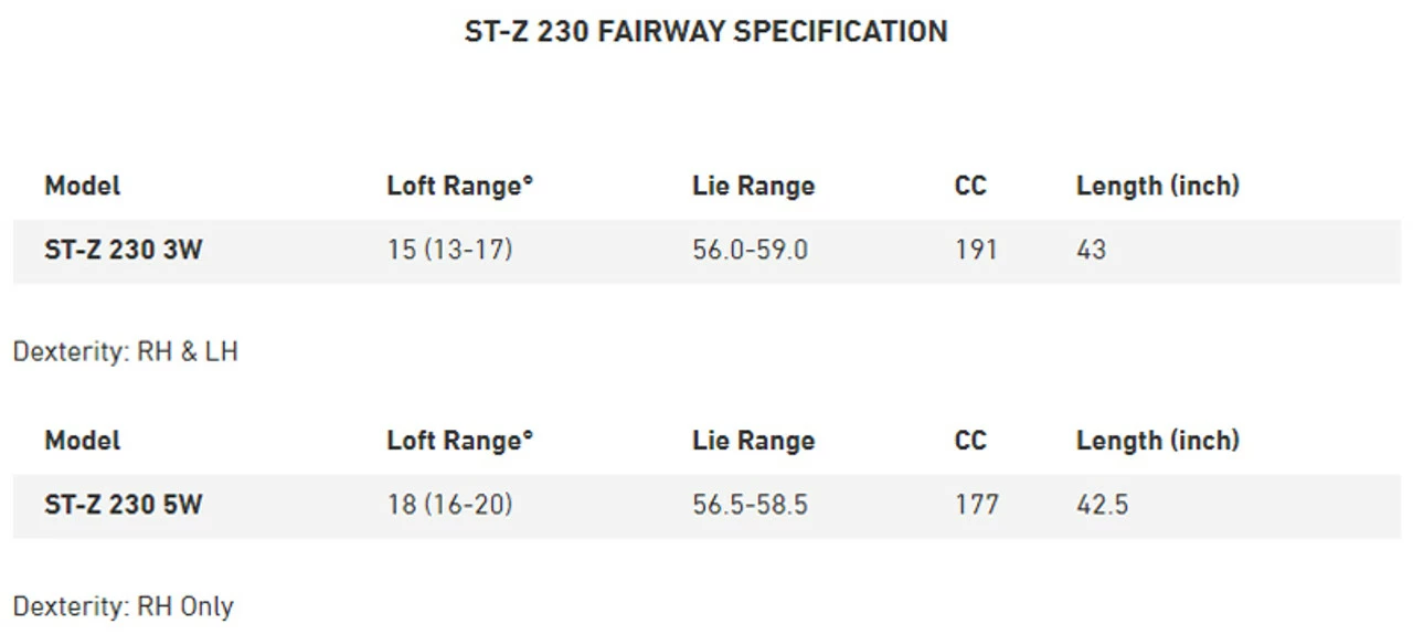Mizuno Golf Mizuno ST-Z 230 Fairway Wood 6 Mizuno Golf Mizuno ST-Z 230 Fairway Wood - Image 4