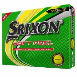 Srixon Golf Srixon Soft Feel 12 Dozen Golf Balls -Clubs Shop Srixon Soft Feel 12 Dozen Yellow Golf Balls a 99809.1617222398