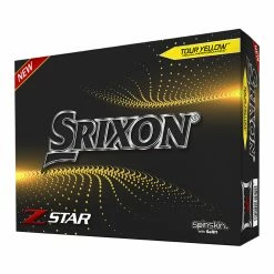 Srixon Golf Srixon Z-Star 7 Dozen Golf Balls -Clubs Shop Srixon Z Star 7 Dozen Yellow Golf Balls a 89885.1619026913