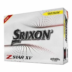 Srixon Golf Srixon Z-Star XV 7 Dozen Golf Balls -Clubs Shop Srixon Z Star XV 7 Dozen Yellow Golf Balls a 12068.1617219481