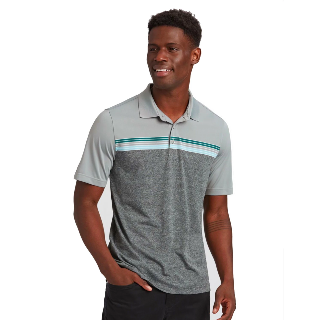 Cutter & Buck Alki Sport Stripe Polo 3 Cutter & Buck Alki Sport Stripe Polo