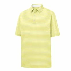FootJoy Golf FootJoy ProDry Performance Lisle 2-Color Stripe Self Collar Polo -Clubs Shop fj 27974 95882.1675976005