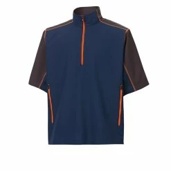 FootJoy Golf FootJoy Short Sleeve Sport Windshirt -Clubs Shop fj 32675 99824.1675969970