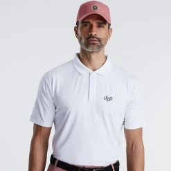 Pro Plus Polo White 9 Pro Plus Polo White -Clubs Shop vicegolf carry on tradition pro plus polo white slider02 desktop