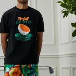 Scramble Tee Black 8 Scramble Tee Black -Clubs Shop vicegolf florida scramble scramble tee black body01 desktop