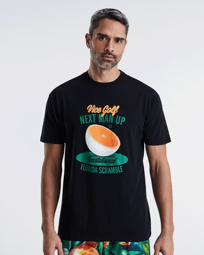 Scramble Tee Black 3 Scramble Tee Black