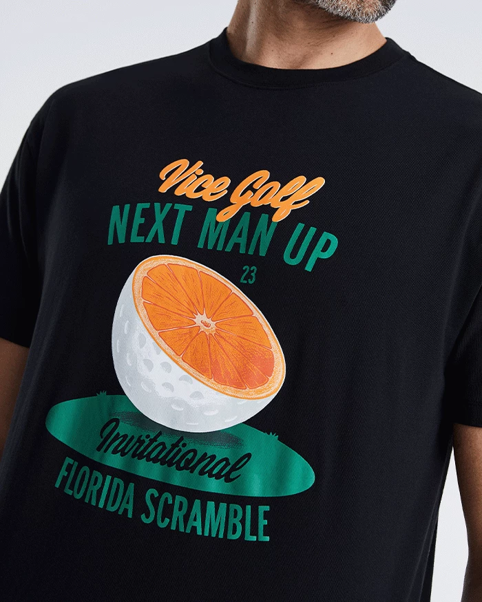 Scramble Tee Black 4 Scramble Tee Black - Image 2