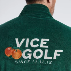 Sunshine State Towel Terry Half-Zip Eden Green -Clubs Shop vicegolf florida scramble sunshine state towel terry half zip eden green slider06 desktop