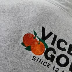 Sunshine State Towel Terry Half-Zip Gray Heather -Clubs Shop vicegolf florida scramble sunshine state towel terry half zip gray heather body02 desktop