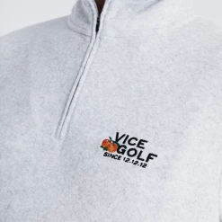 Sunshine State Towel Terry Half-Zip Gray Heather -Clubs Shop vicegolf florida scramble sunshine state towel terry half zip gray heather slider03 desktop