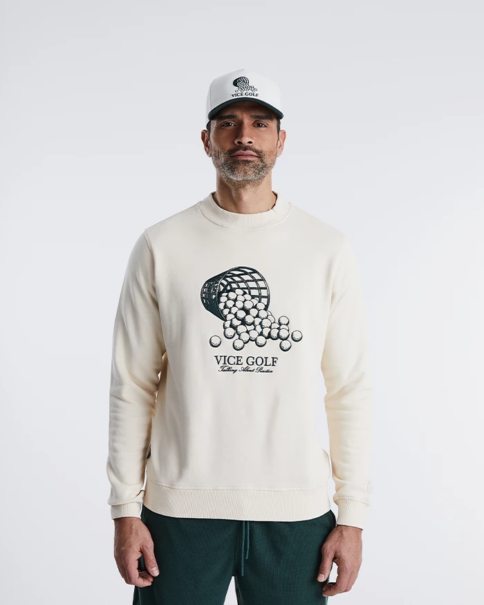 Talking Practice Crewneck Off White - Image 2