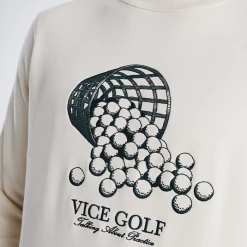 Talking Practice Crewneck Off White -Clubs Shop vicegolf florida scramble talking practice crewneck off white slider03 desktop