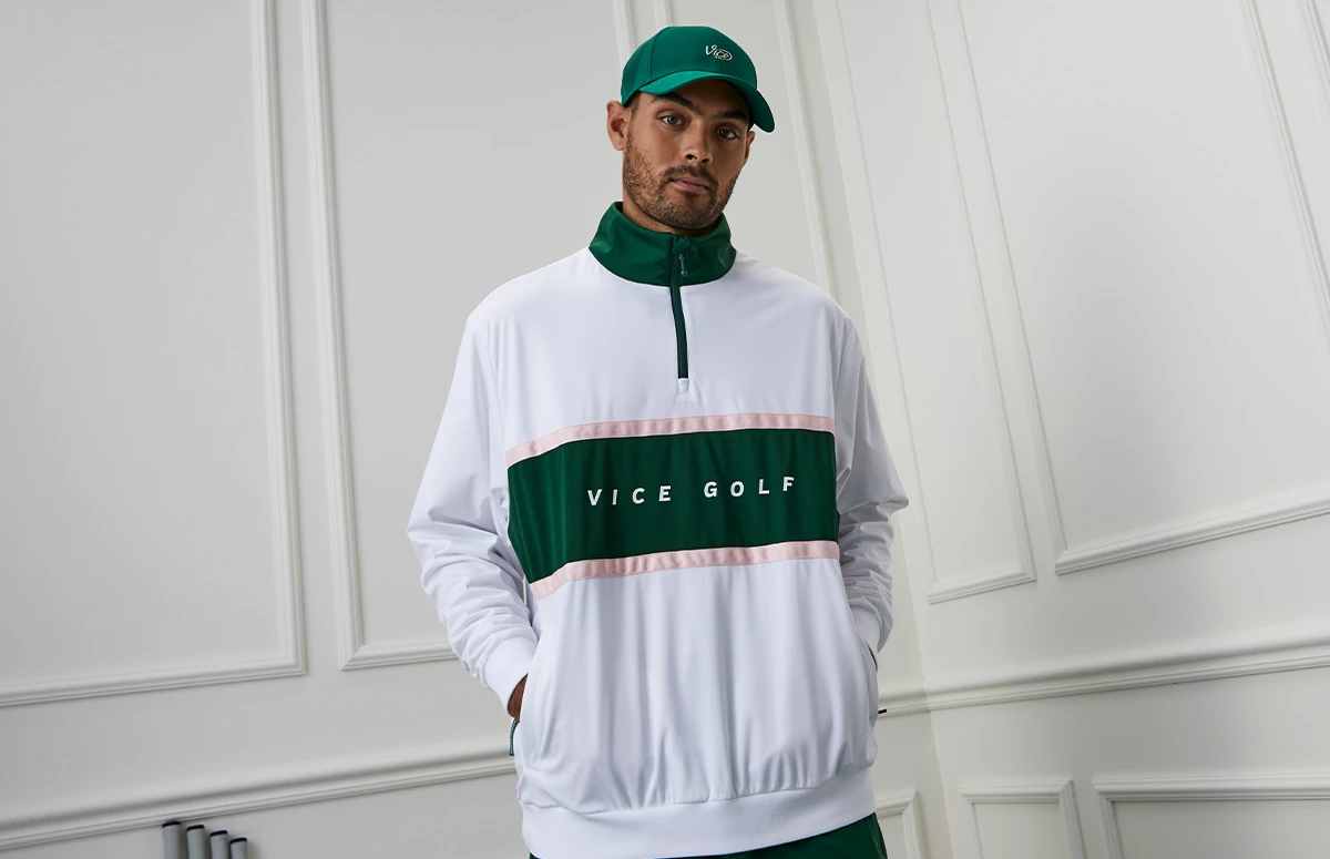 Vengeance Hybrid Windshirt White / Eden Green - Image 9