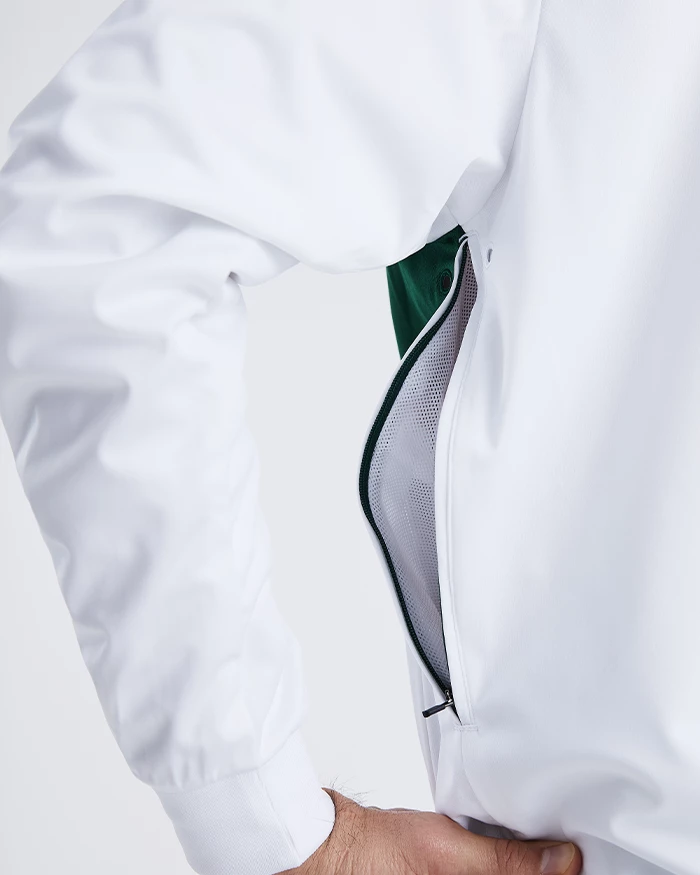 Vengeance Hybrid Windshirt White / Eden Green - Image 8