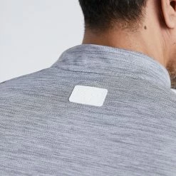 Embrace Half-Zip Longsleeve Gray Heather -Clubs Shop vicegolf liberty club embrace half zip longsleeve gray heather slider03 desktop