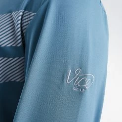 Embrace Half-Zip Longsleeve Smoke Blue -Clubs Shop vicegolf liberty club embrace half zip longsleeve smoke blue slider04 desktop