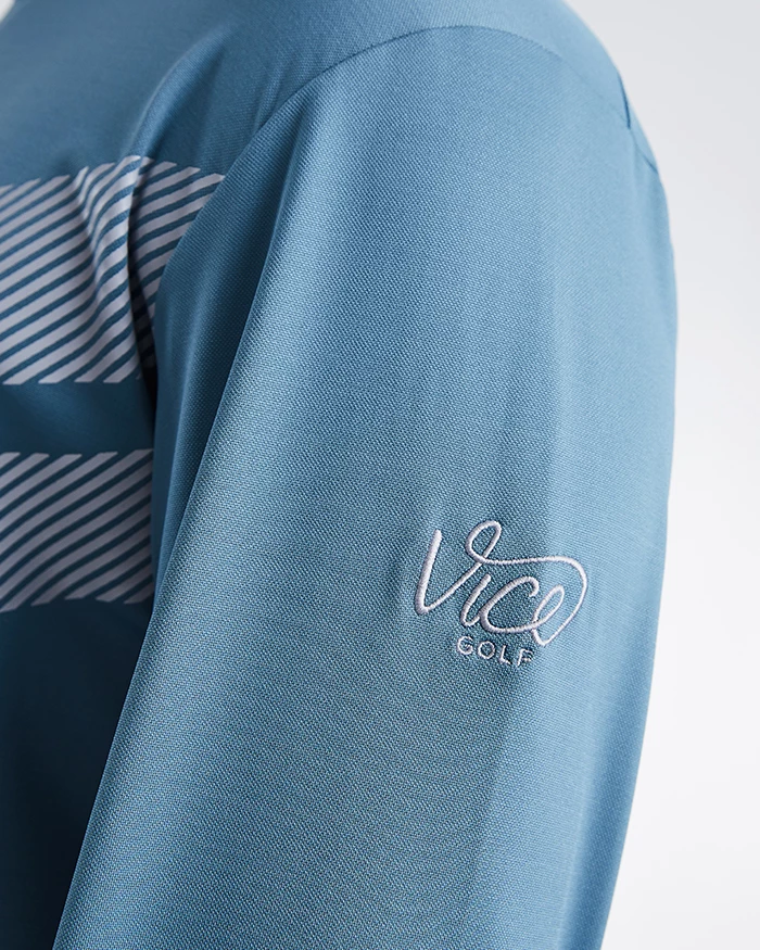 Embrace Half-Zip Longsleeve Smoke Blue - Image 4