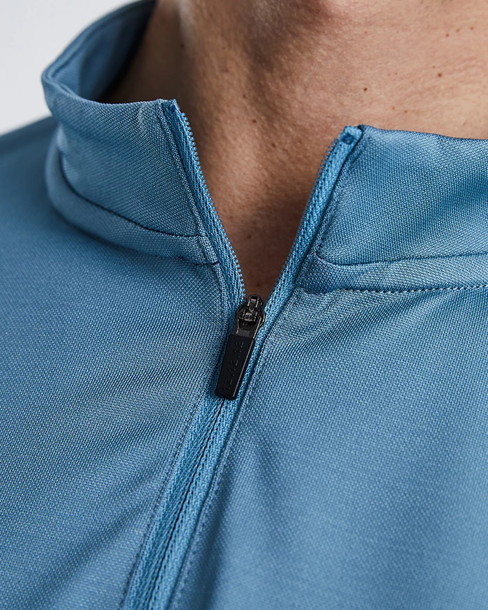 Embrace Half-Zip Longsleeve Smoke Blue - Image 5