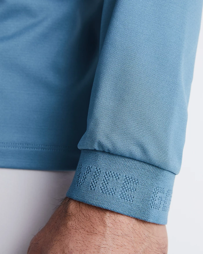 Embrace Half-Zip Longsleeve Smoke Blue - Image 6