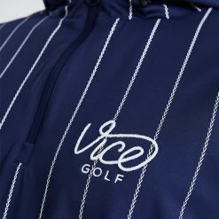 Homerun Half-Zip Windbreaker Navy -Clubs Shop vicegolf liberty club homerun half zip windbreaker navy slider04 desktop